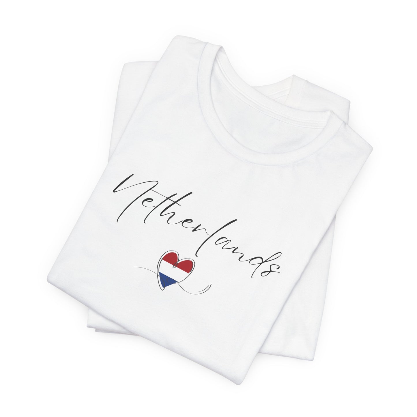 Netherlands Flag Unisex Jersey Short Sleeve Tee