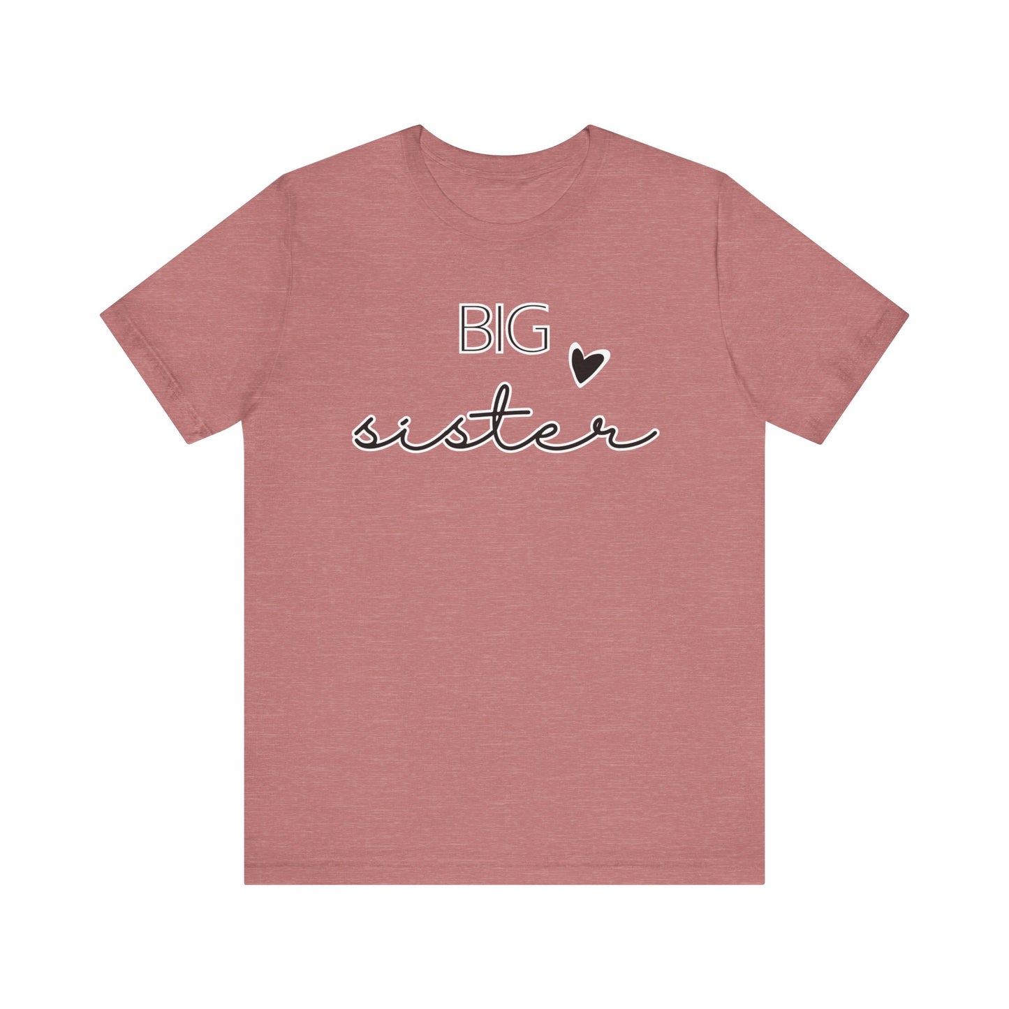 Big Sister Jersey Short Sleeve Tee