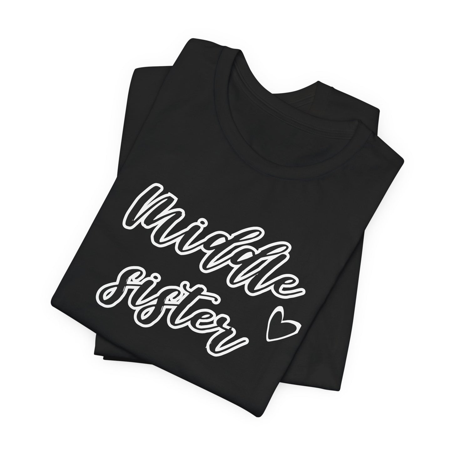 Middle Sister Jersey Short Sleeve Tee