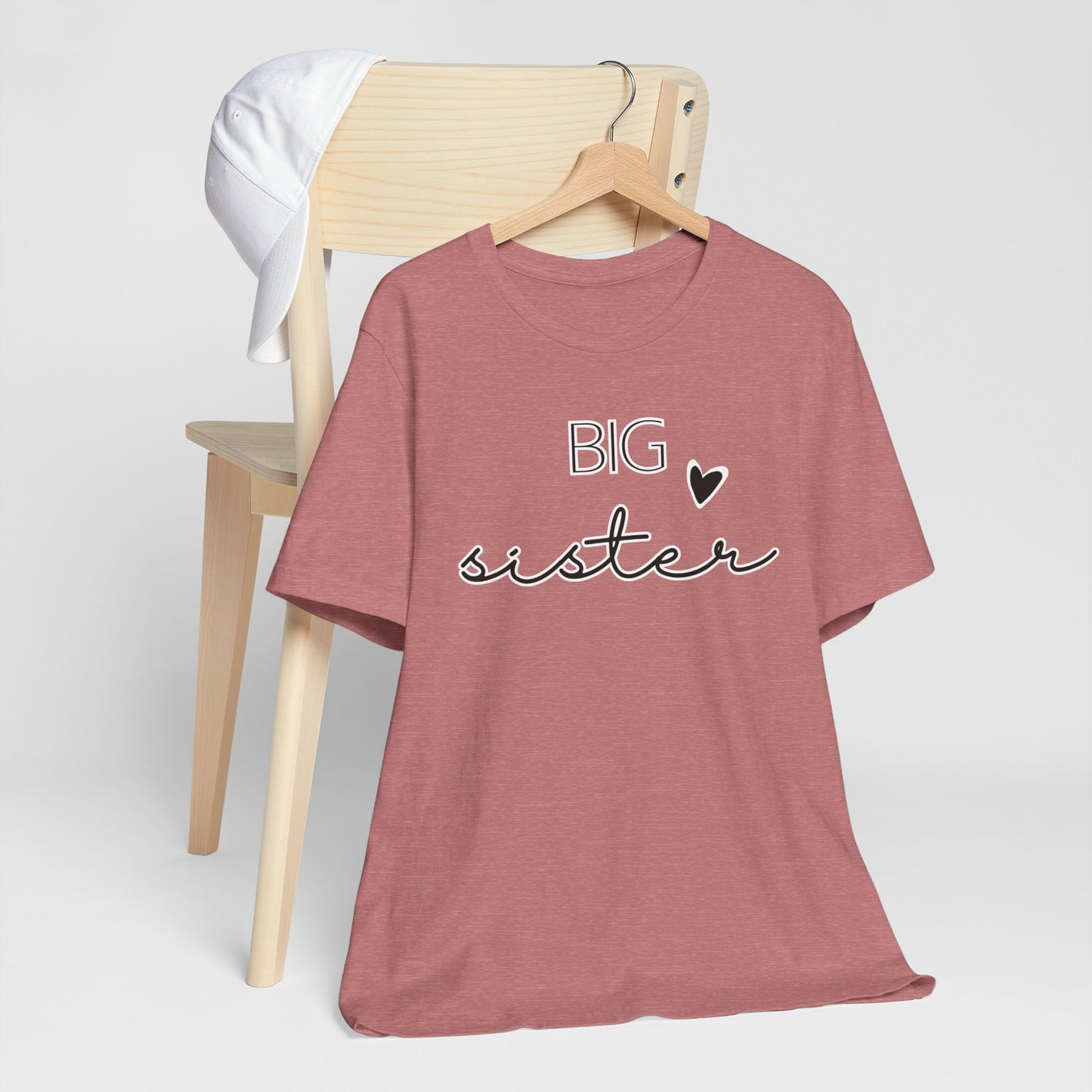 Big Sister Jersey Short Sleeve Tee