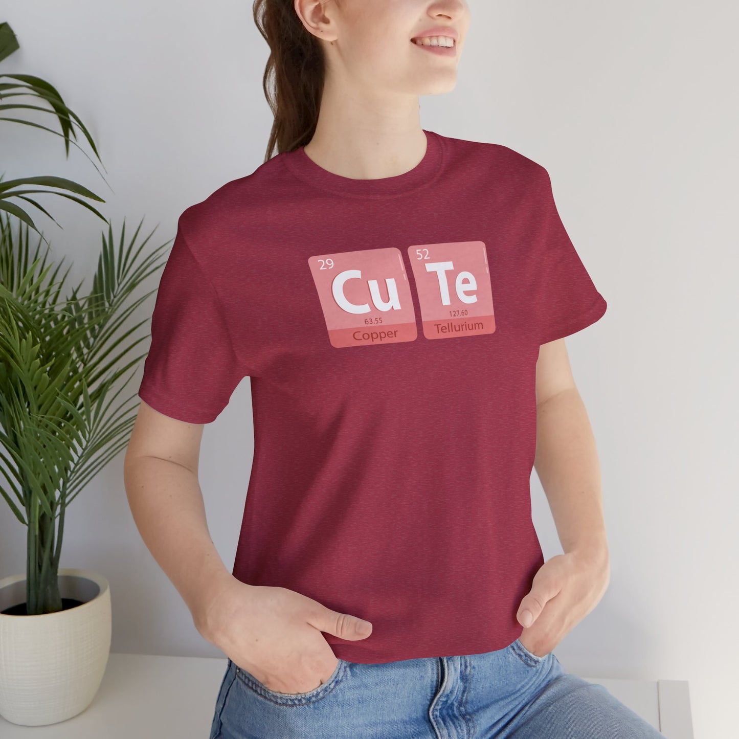 Cute Periodic Table Jersey Short Sleeve Tee