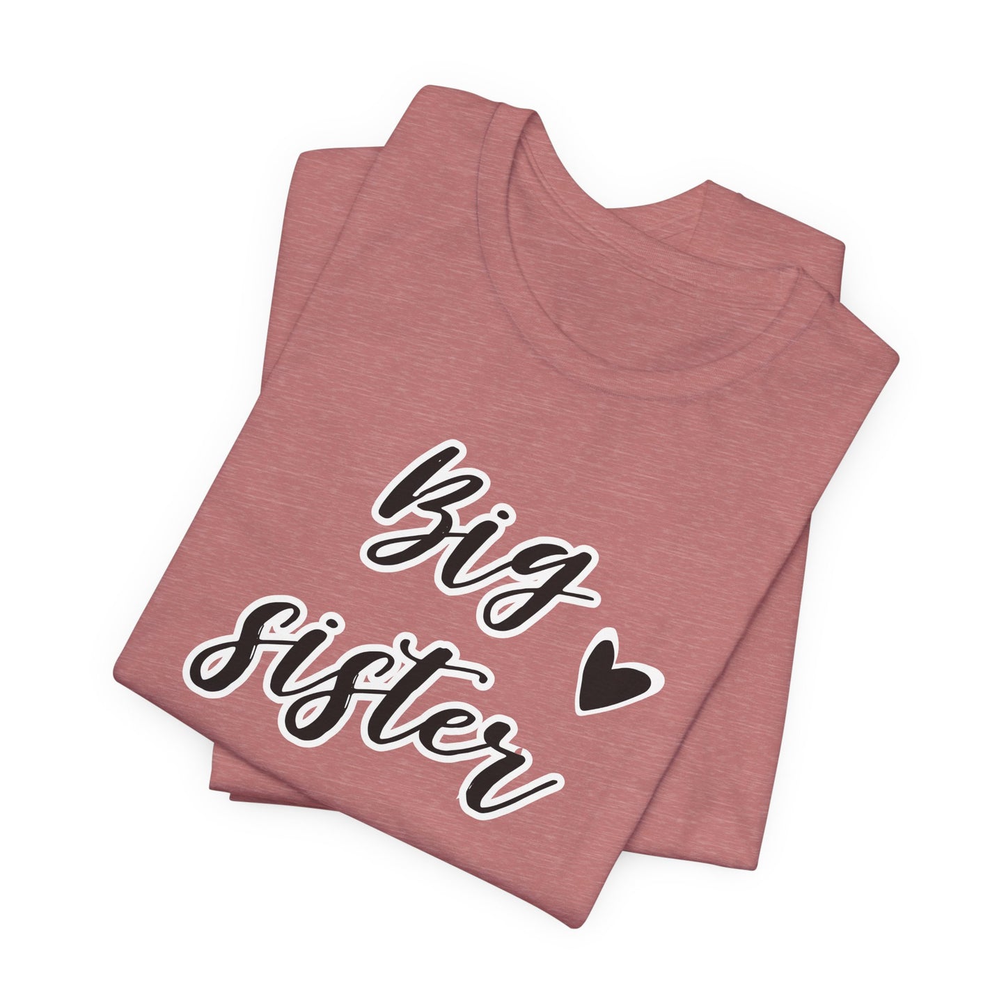 Big Sister Jersey Short Sleeve Tee