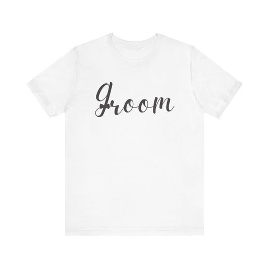 Groom Jersey Short Sleeve Tee