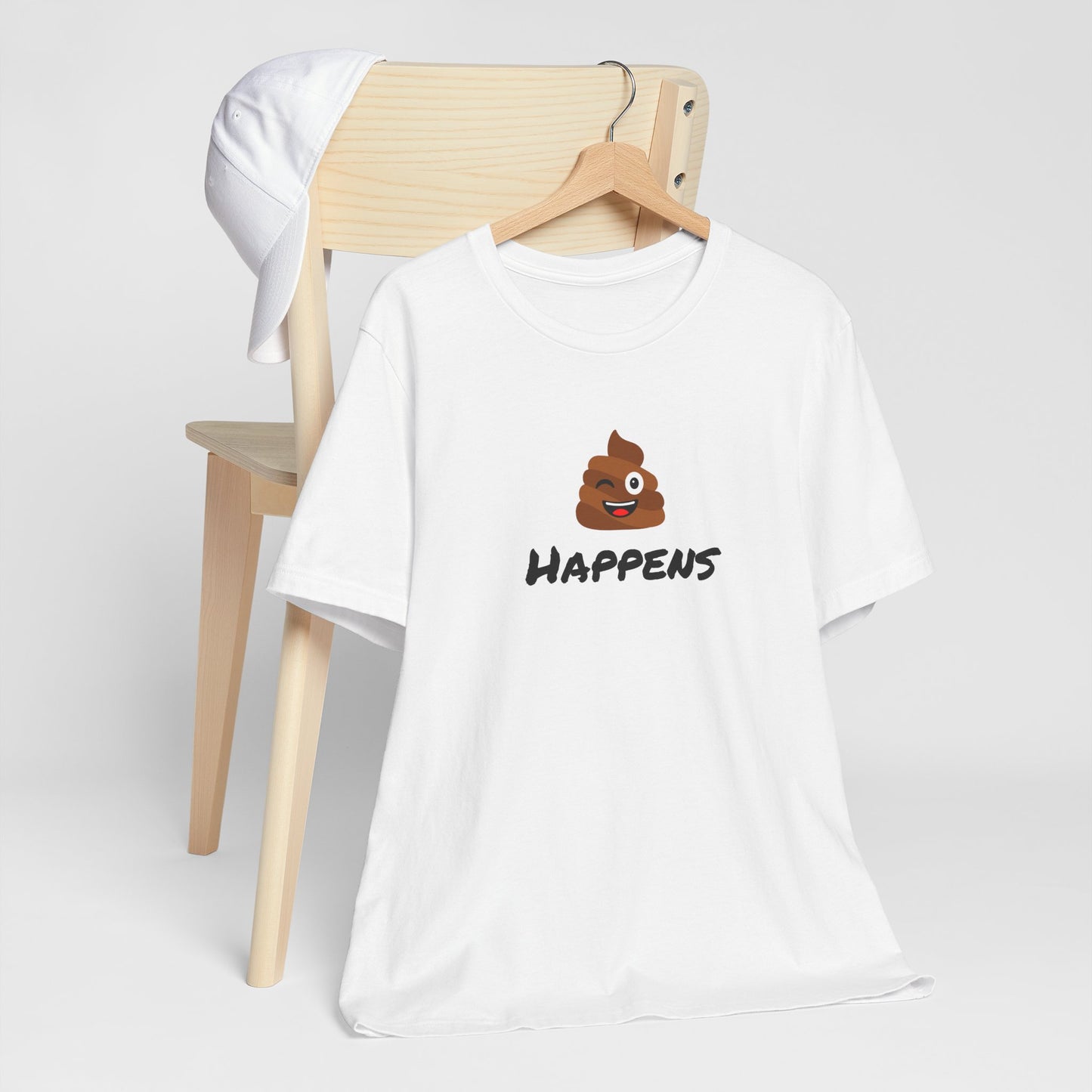 Shit Happens Unisex Jersey Short Sleeve Tee