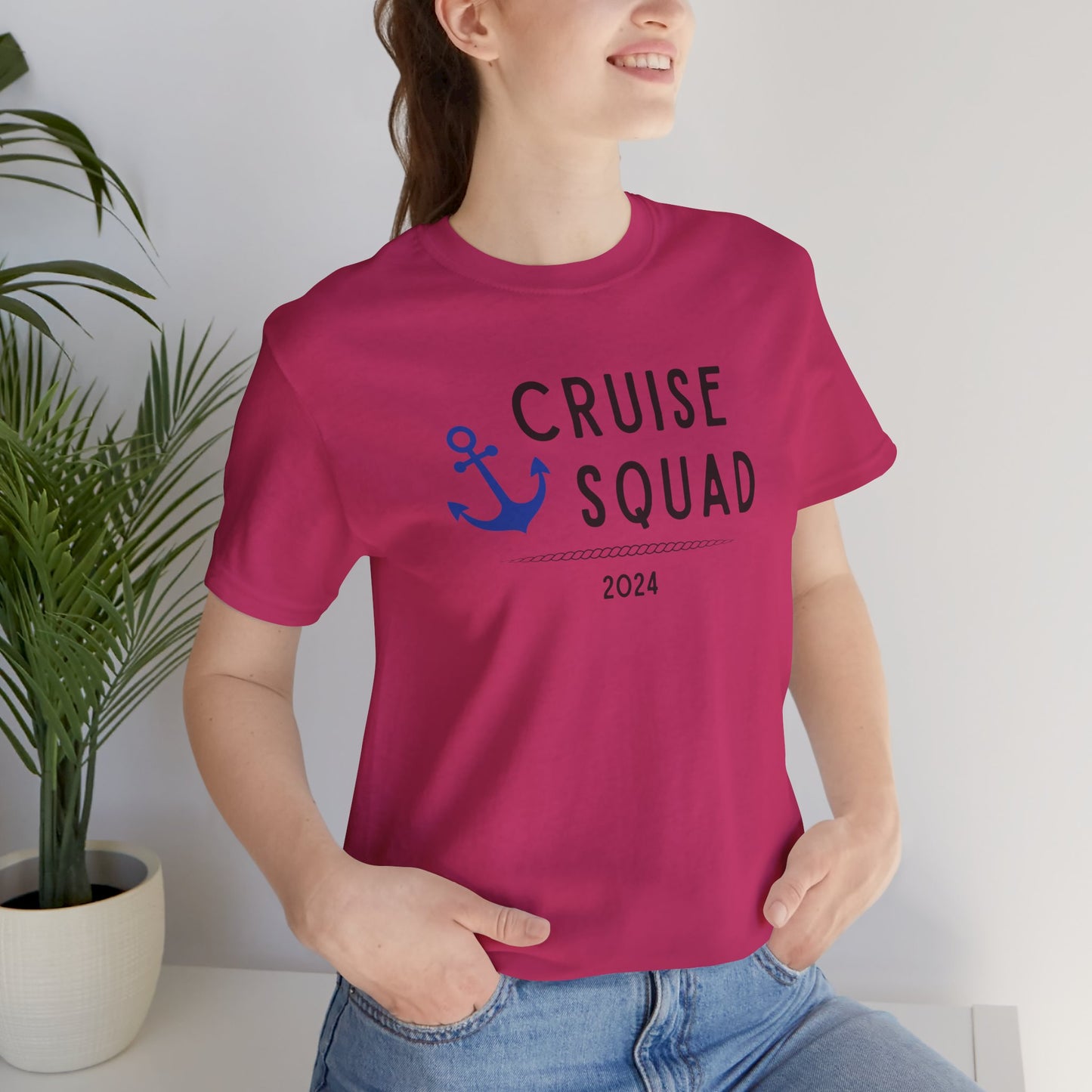 Blue Cruise Squad 2024 Unisex Jersey Short Sleeve Tee