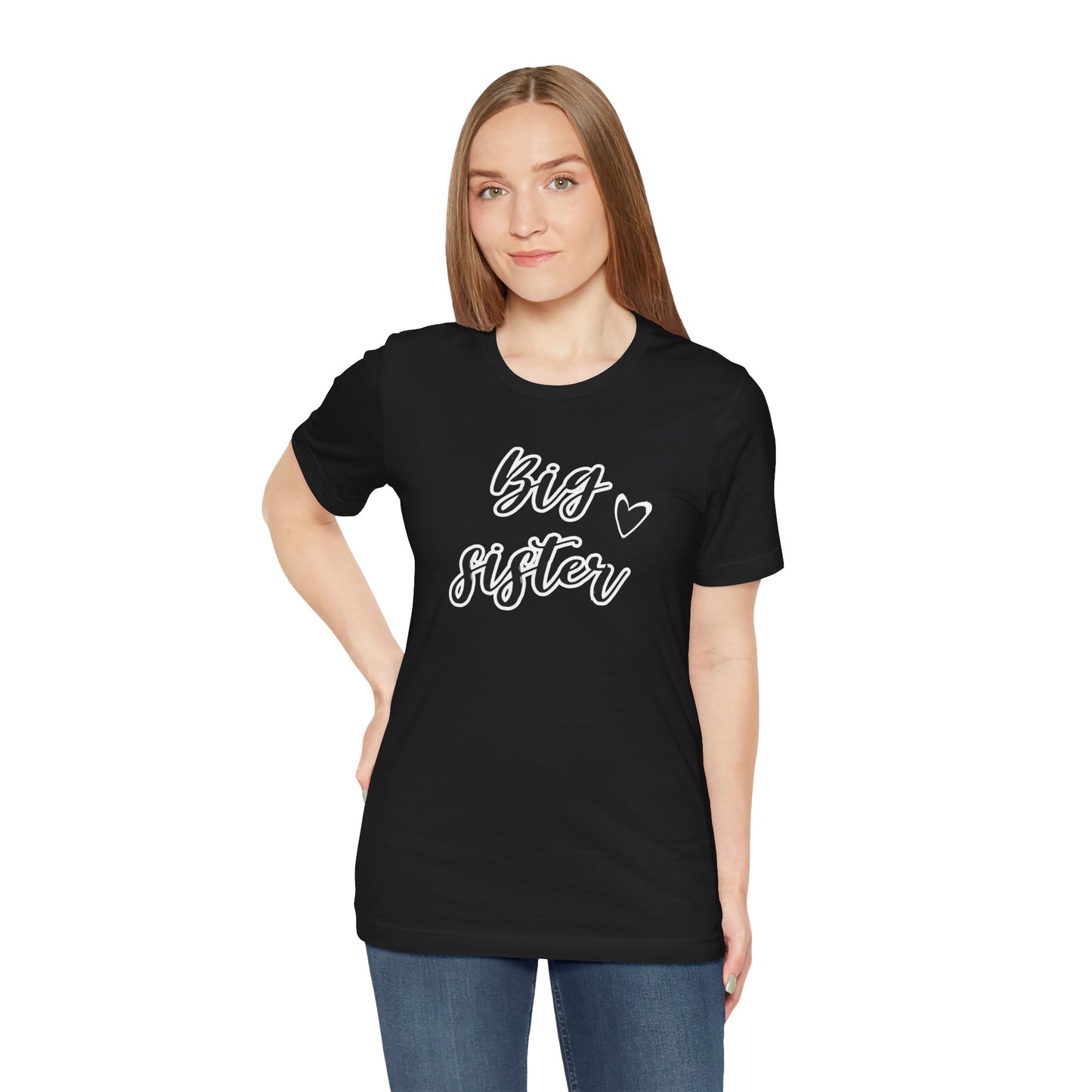 Big Sister Jersey Short Sleeve Tee