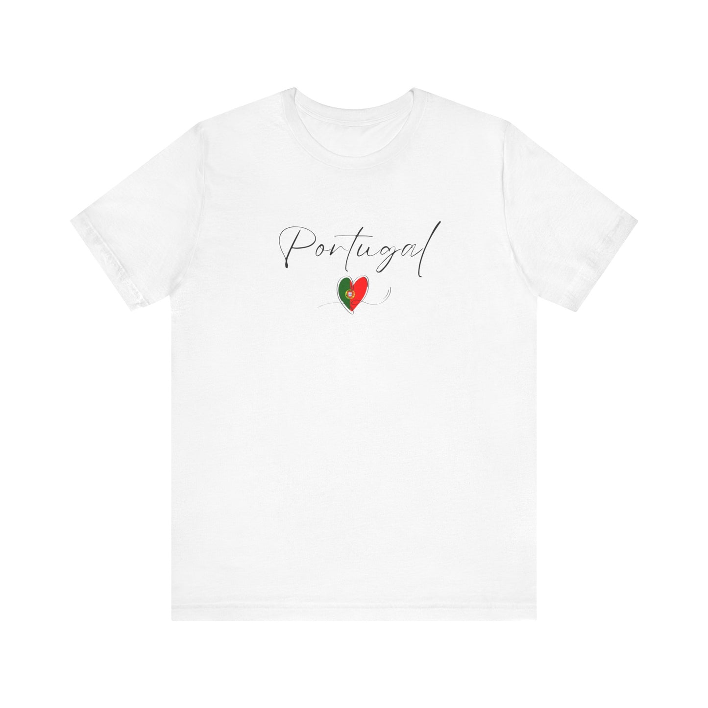 Portugal Flag Unisex Jersey Short Sleeve Tee