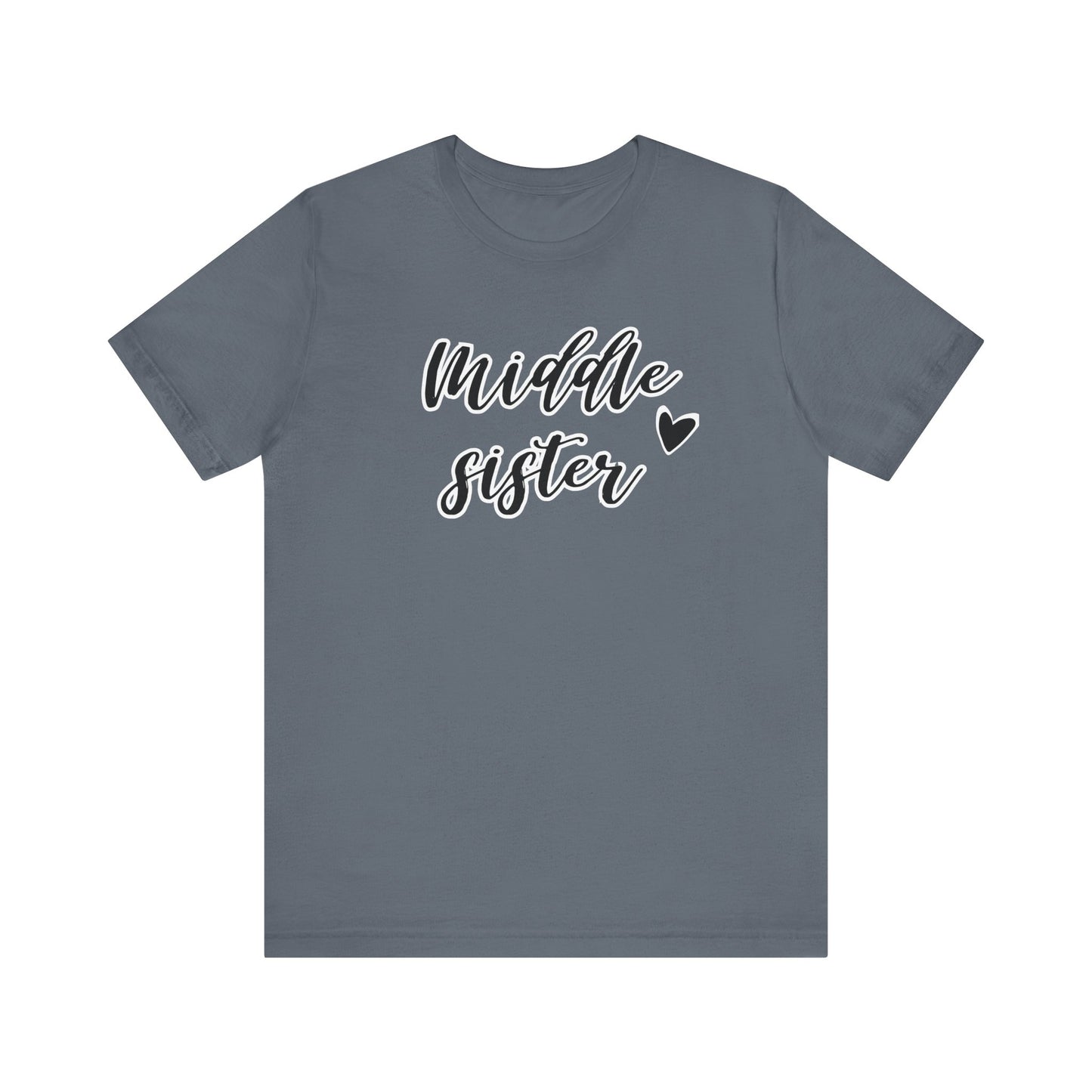 Middle Sister Jersey Short Sleeve Tee