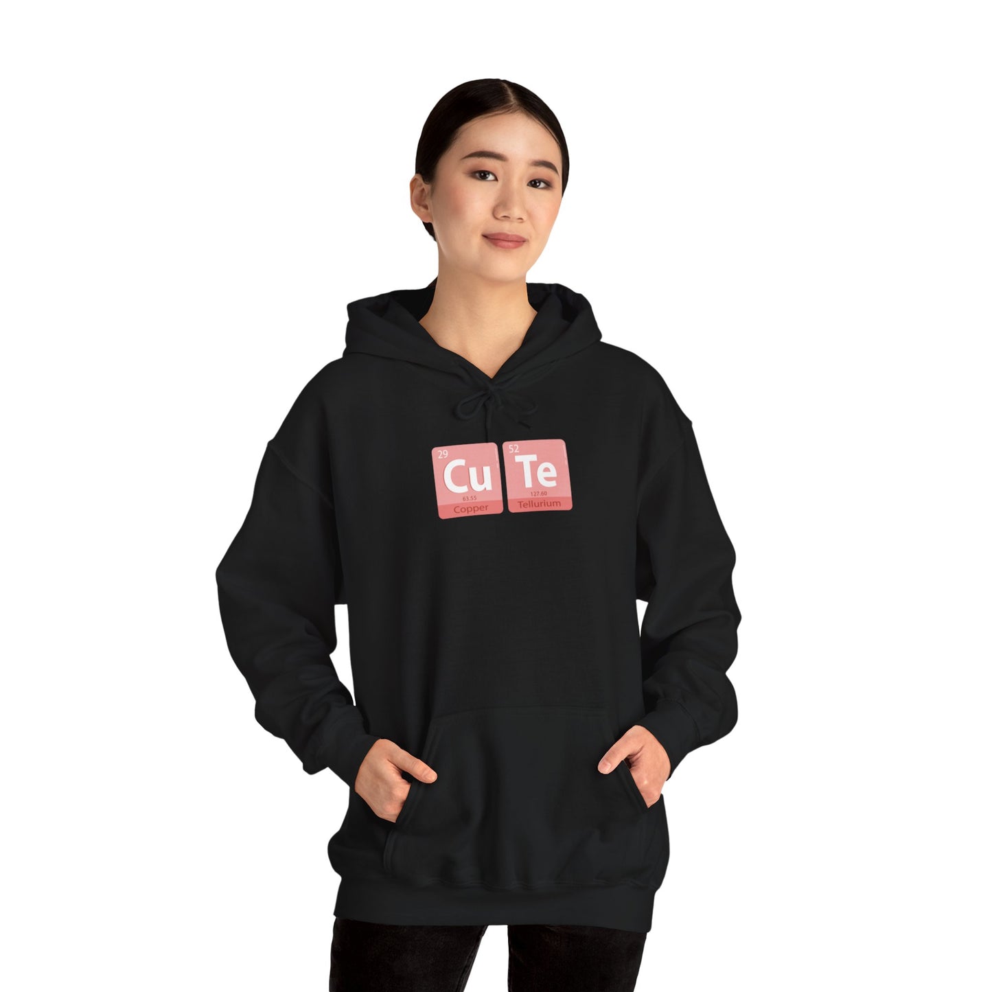 Cute Periodic Table Heavy Blend™ Hooded Sweatshirt