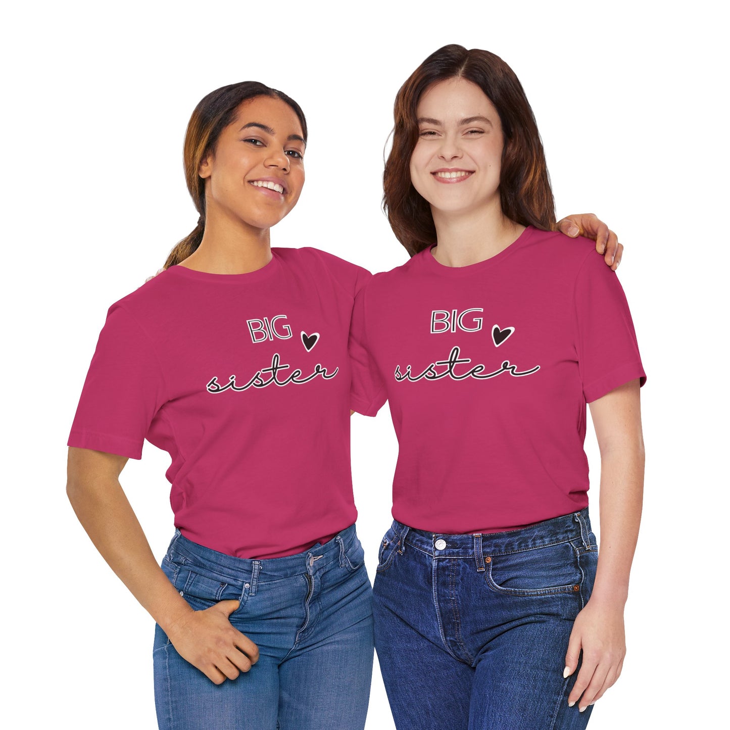 Big Sister Jersey Short Sleeve Tee