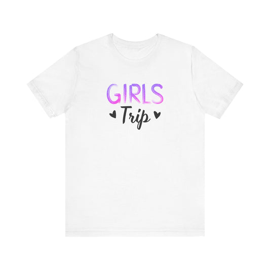 Pink/Purple Girls Trip Jersey Short Sleeve Tee