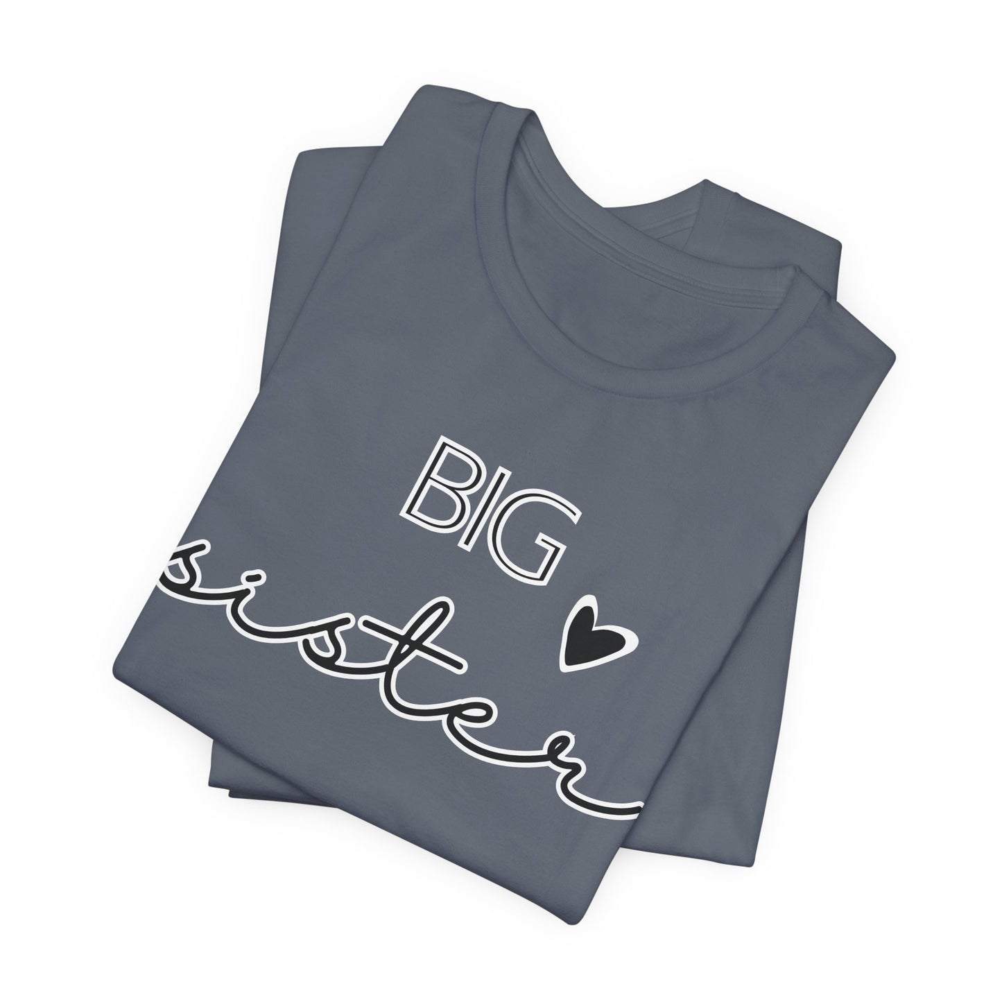 Big Sister Jersey Short Sleeve Tee