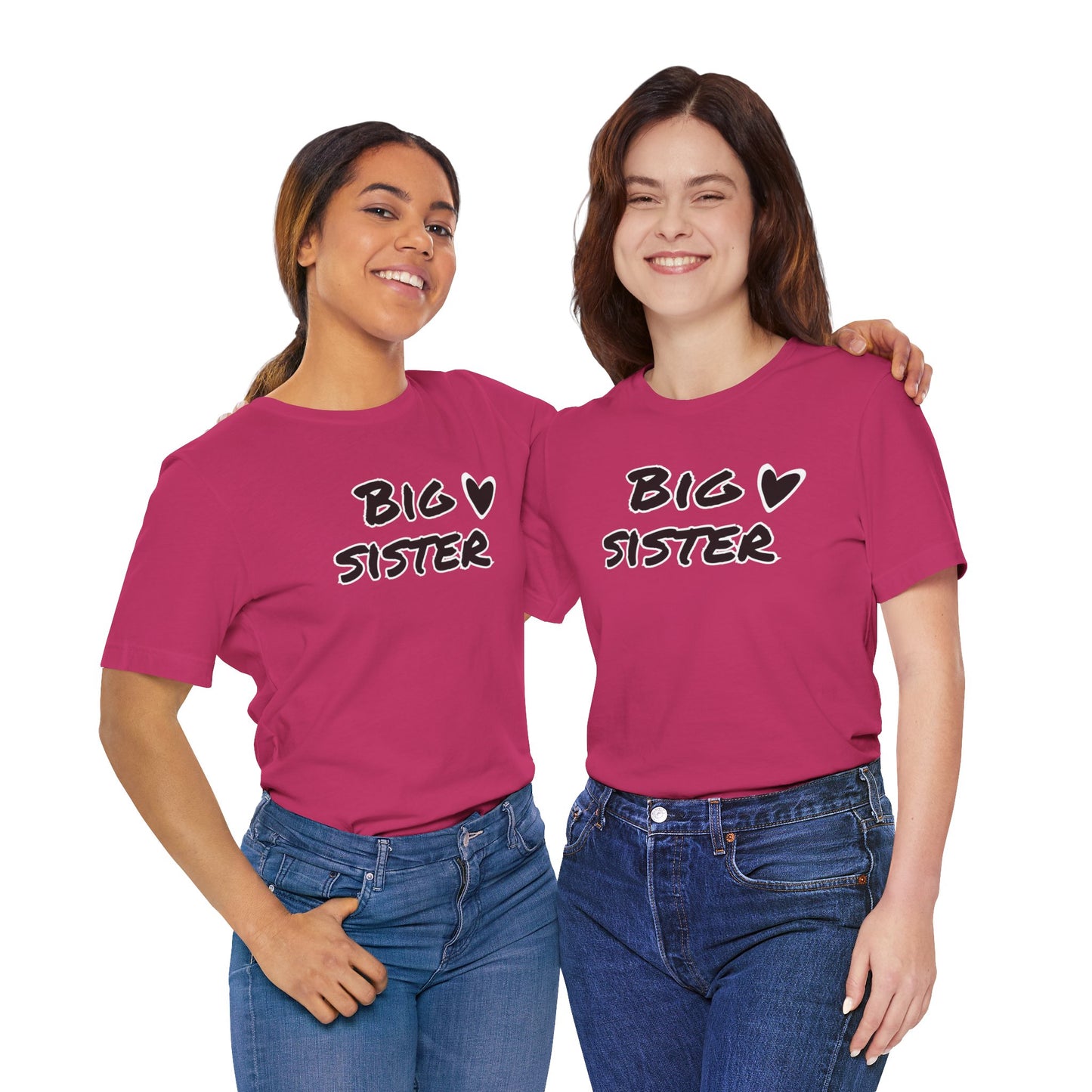 Big Sister Jersey Short Sleeve Tee