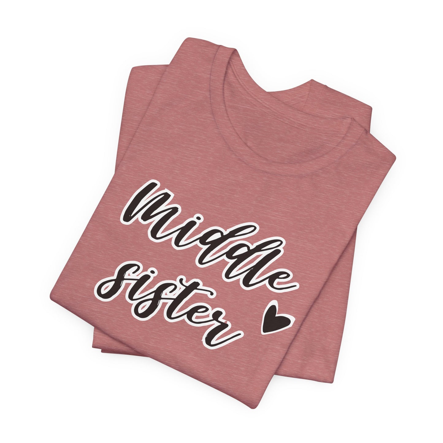 Middle Sister Jersey Short Sleeve Tee