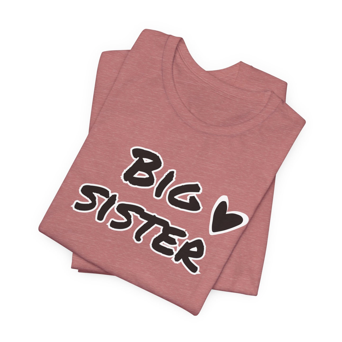 Big Sister Jersey Short Sleeve Tee
