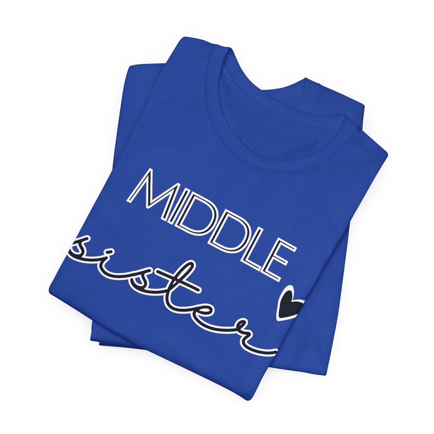 Middle Sister Jersey Short Sleeve Tee