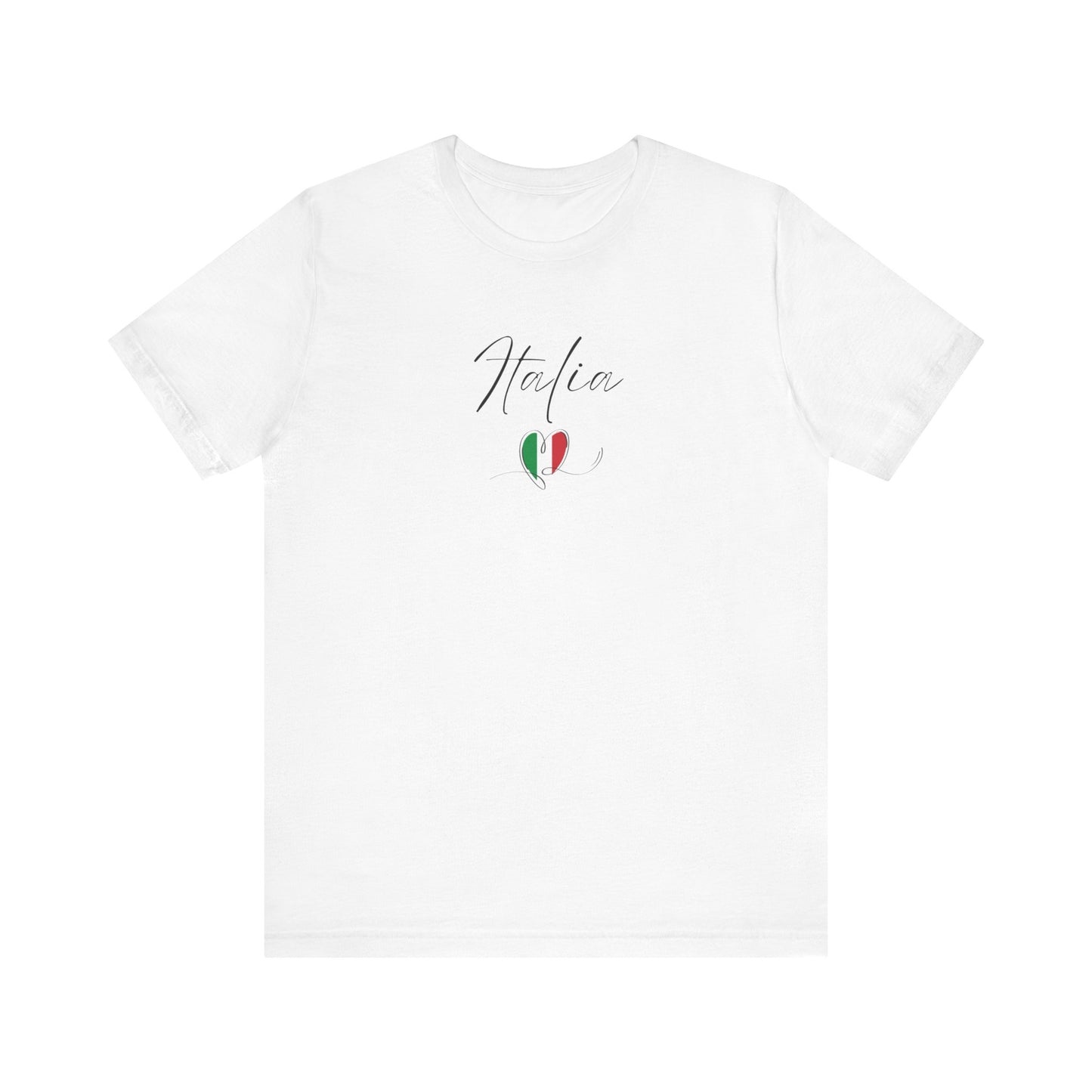 Italia Flag Unisex Jersey Short Sleeve Tee