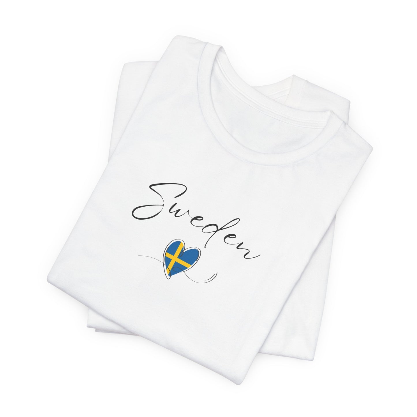 Sweden Flag Unisex Jersey Short Sleeve Tee
