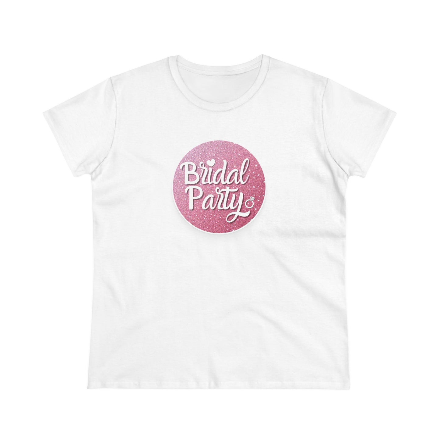 Bridal Party Women's Midweight Cotton Tee