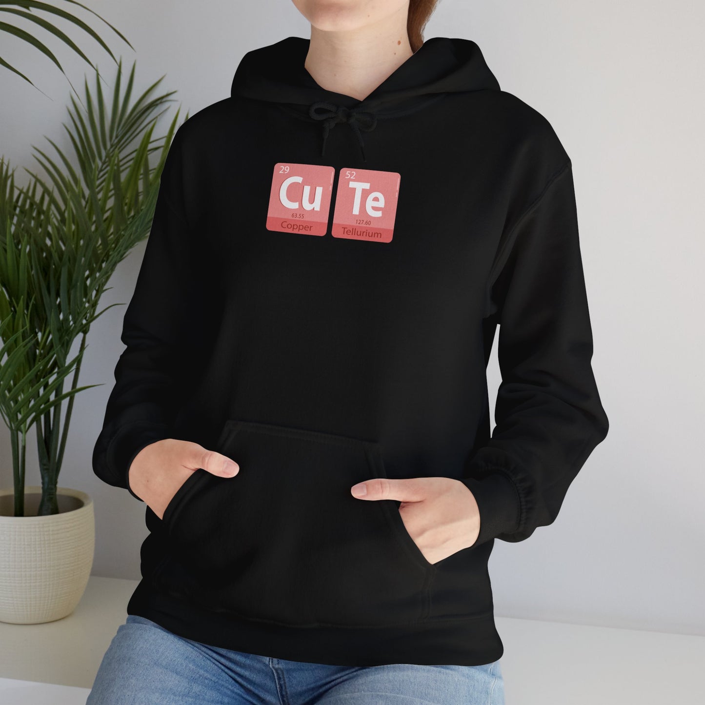 Cute Periodic Table Heavy Blend™ Hooded Sweatshirt