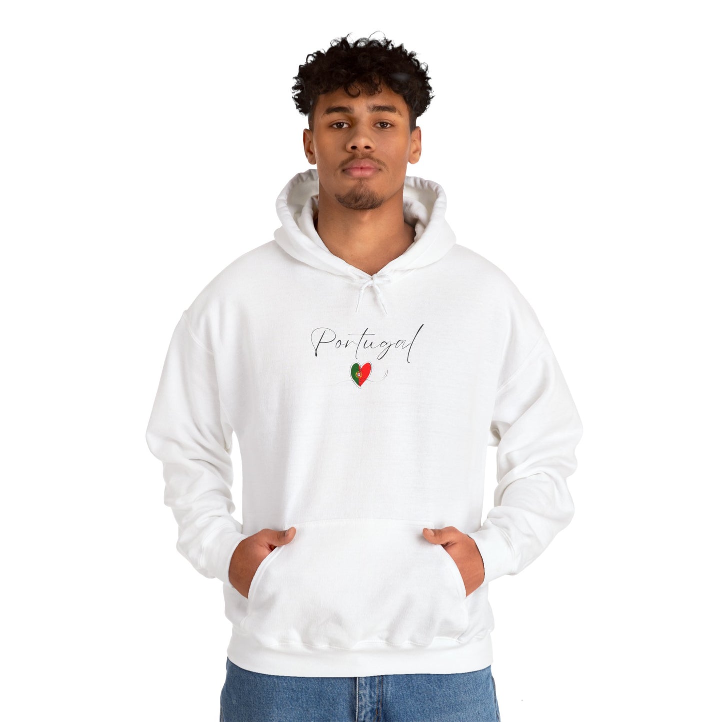 Portugal Flag Unisex Heavy Blend™ Hooded Sweatshirt