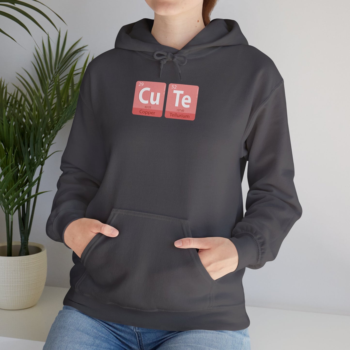 Cute Periodic Table Heavy Blend™ Hooded Sweatshirt