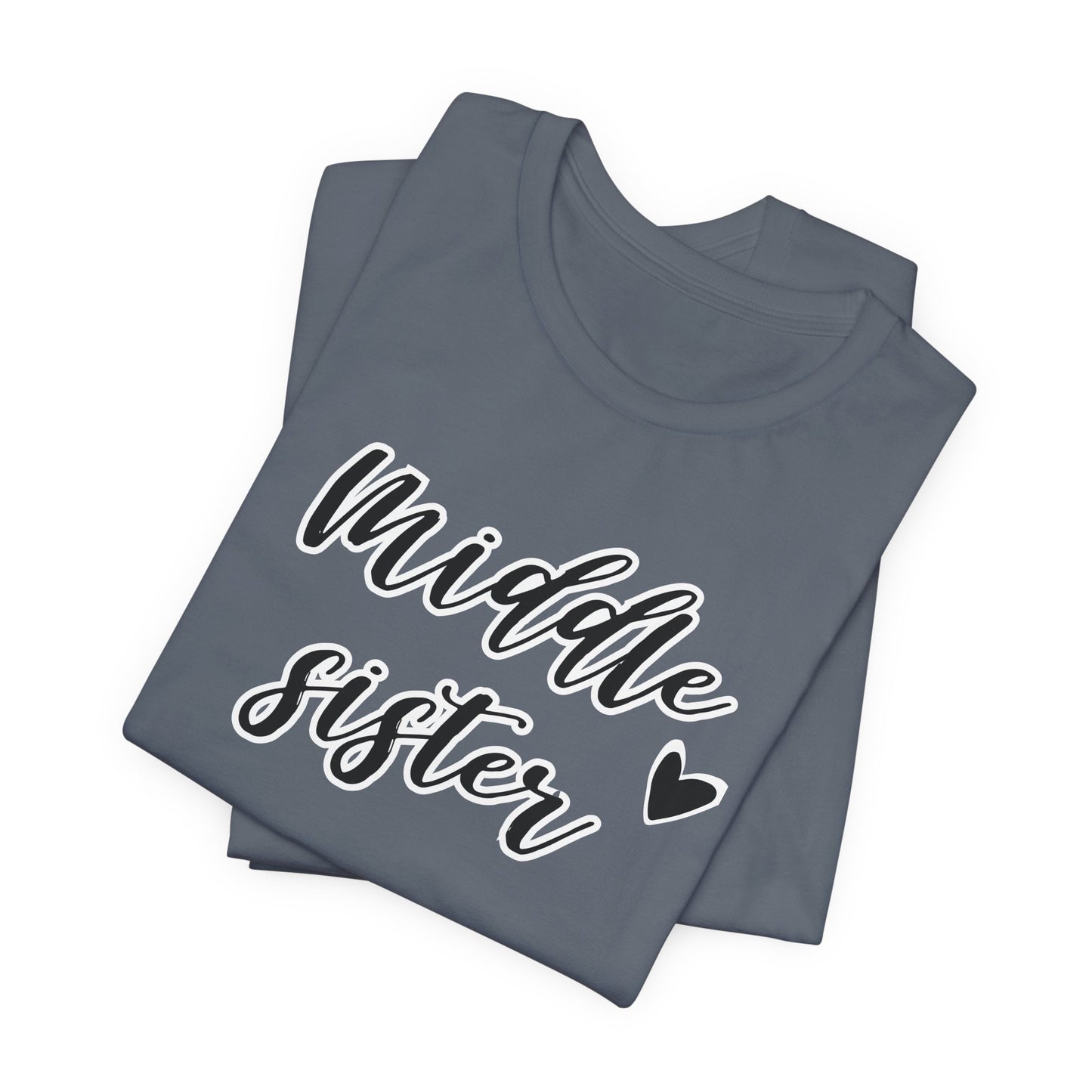 Middle Sister Jersey Short Sleeve Tee