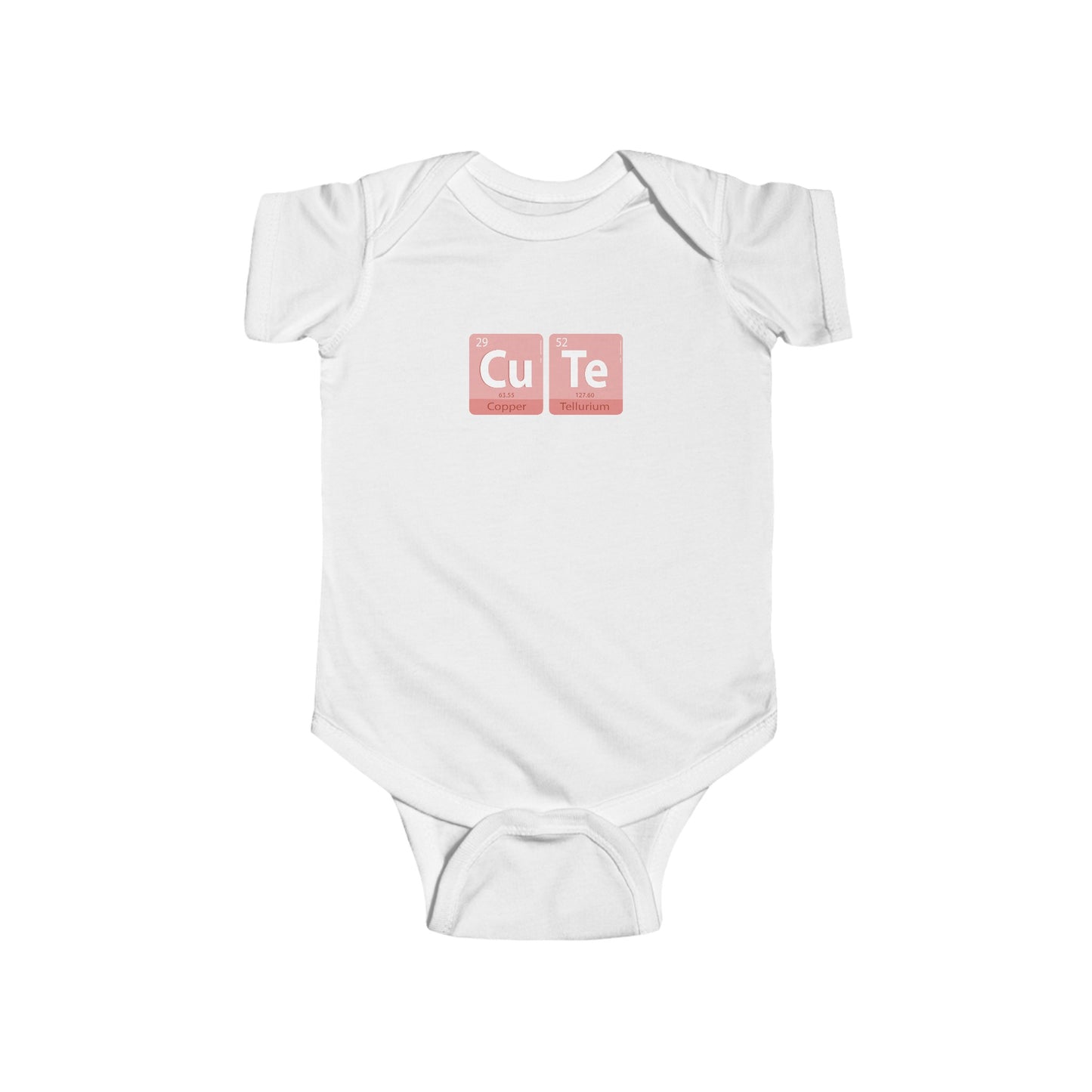 Cute Periodic Table Infant Fine Jersey Bodysuit