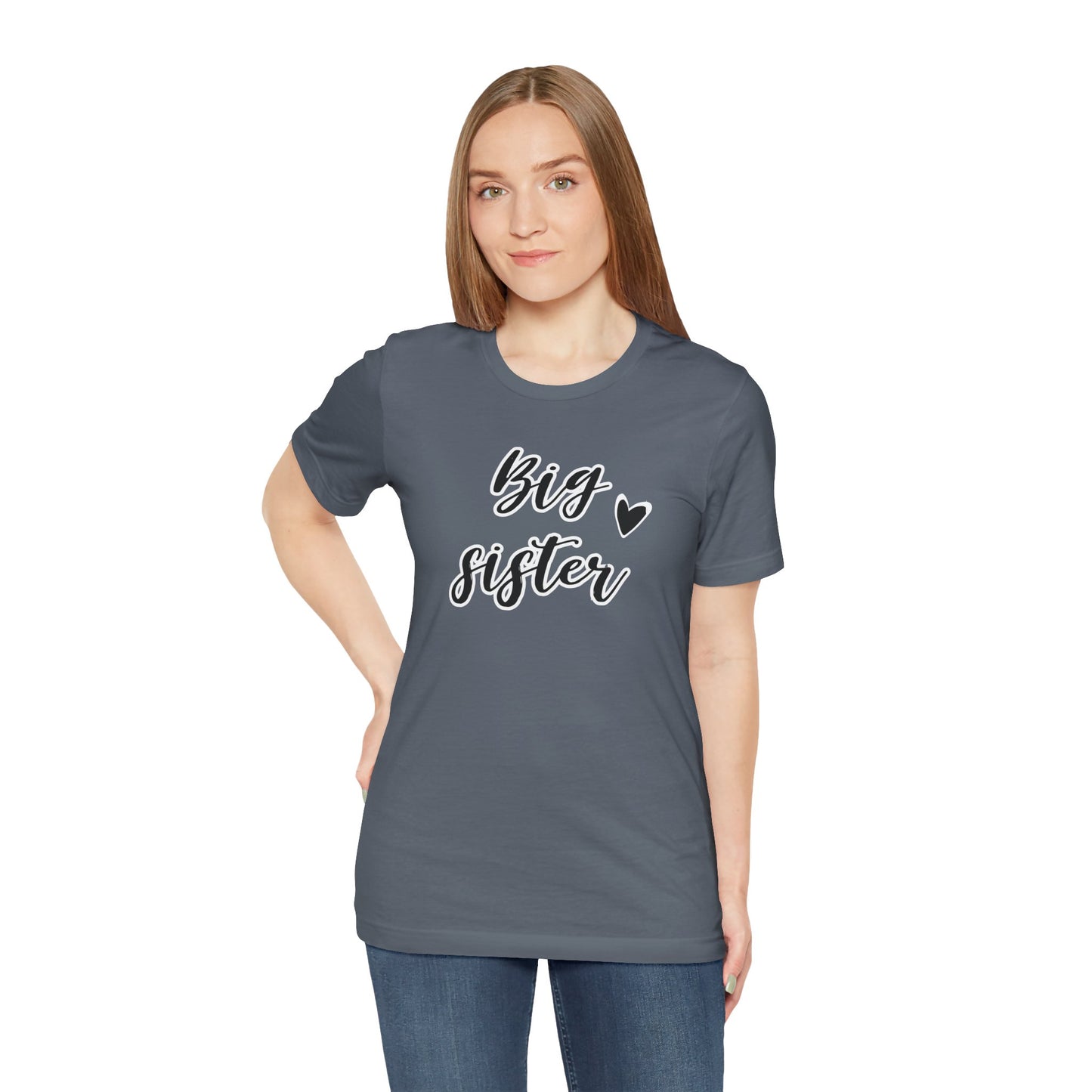 Big Sister Jersey Short Sleeve Tee