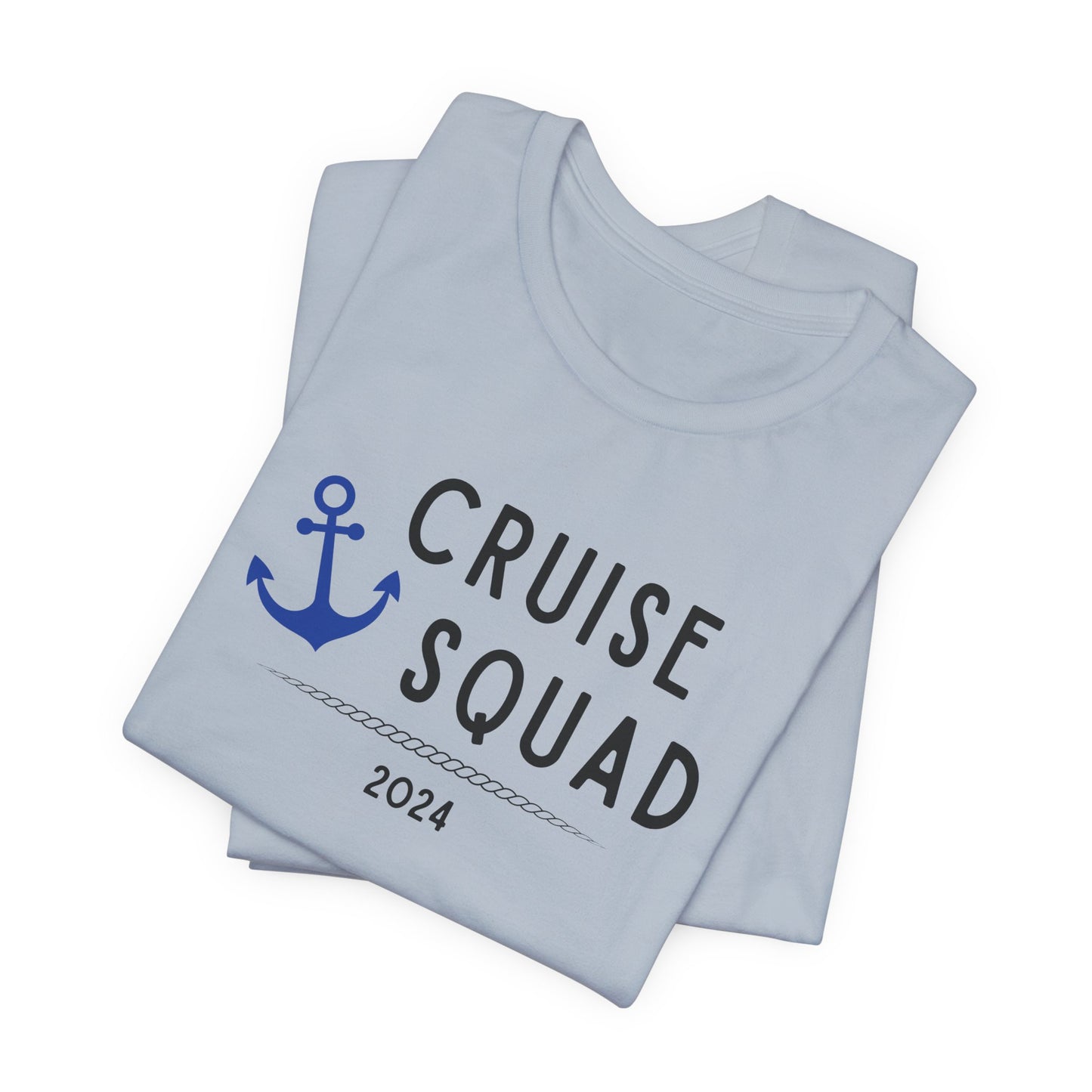 Blue Cruise Squad 2024 Unisex Jersey Short Sleeve Tee