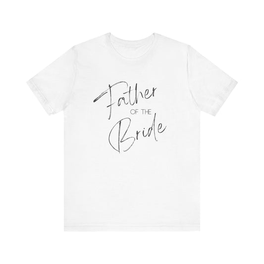 Father of the Bride Jersey Short Sleeve Tee