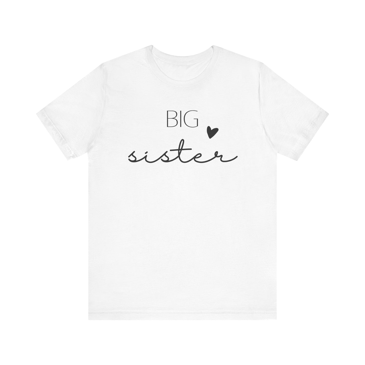 Big Sister Jersey Short Sleeve Tee