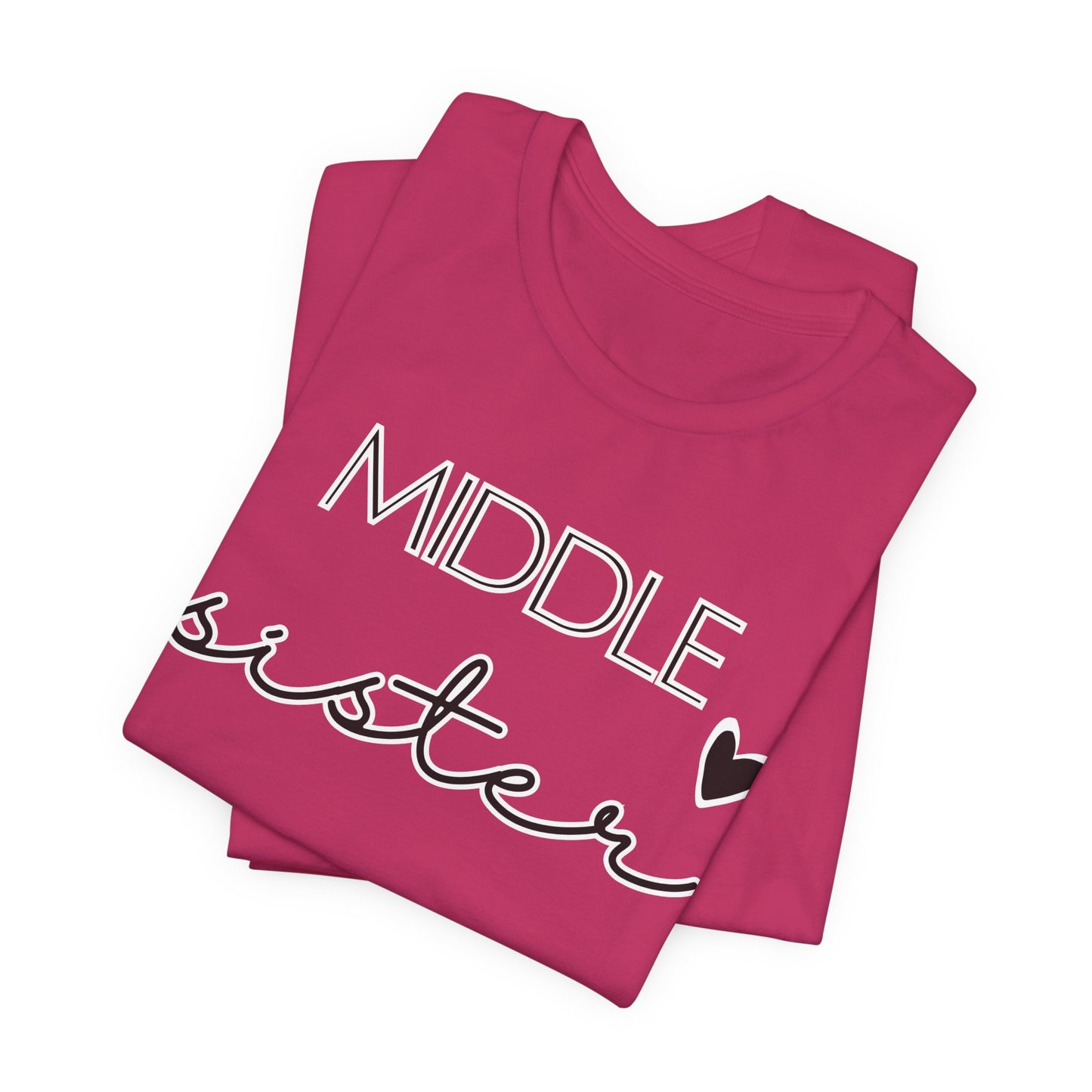 Middle Sister Jersey Short Sleeve Tee