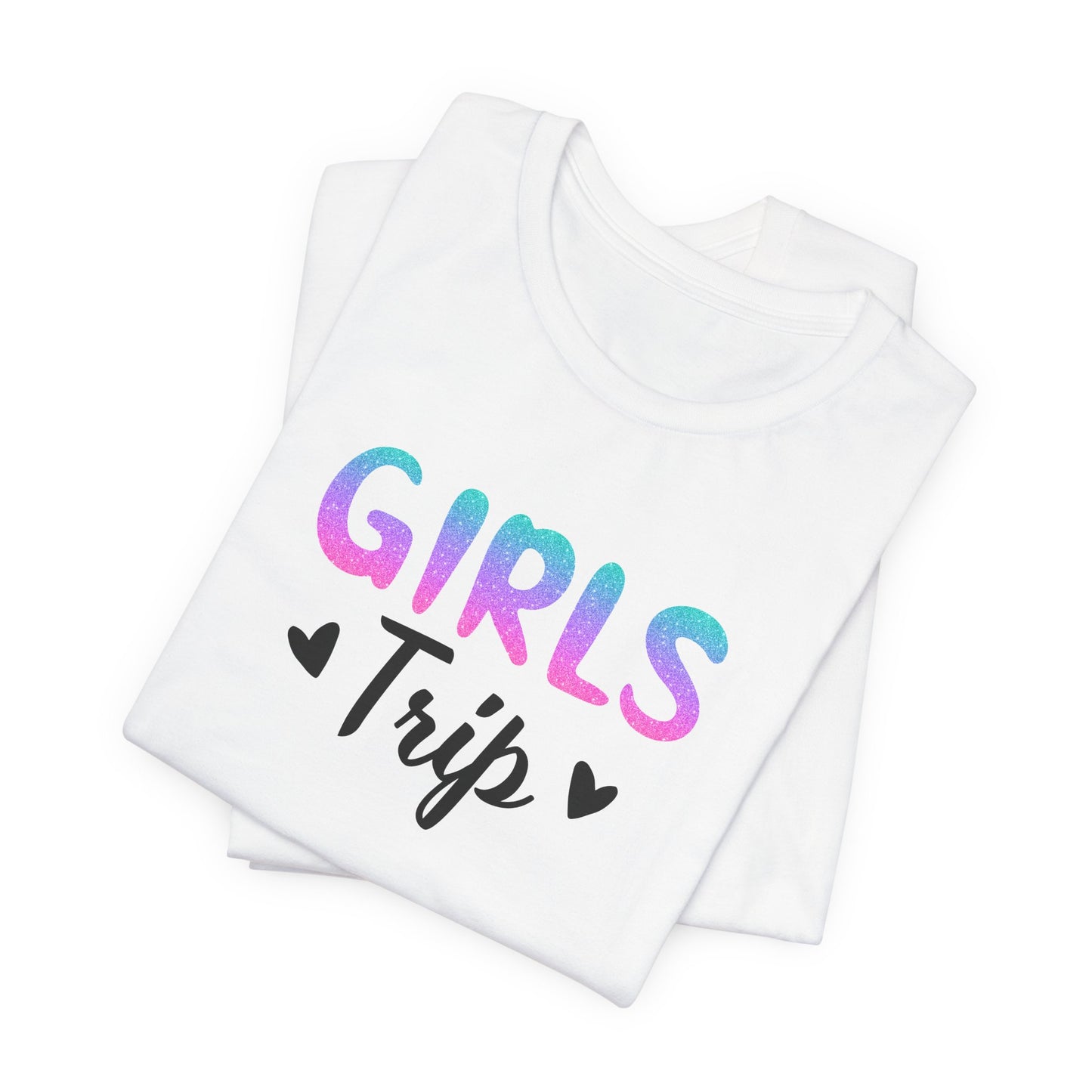 Turquoise/Purple/Pink Girls Trip Jersey Short Sleeve Tee