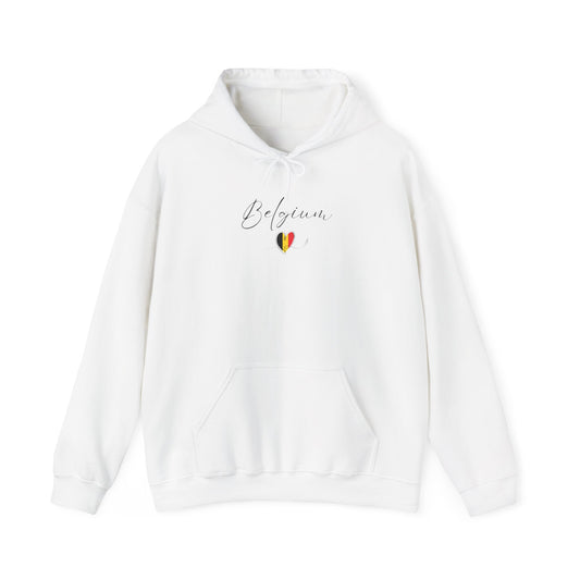 Belgium Flag Unisex Heavy Blend™ Hooded Sweatshirt