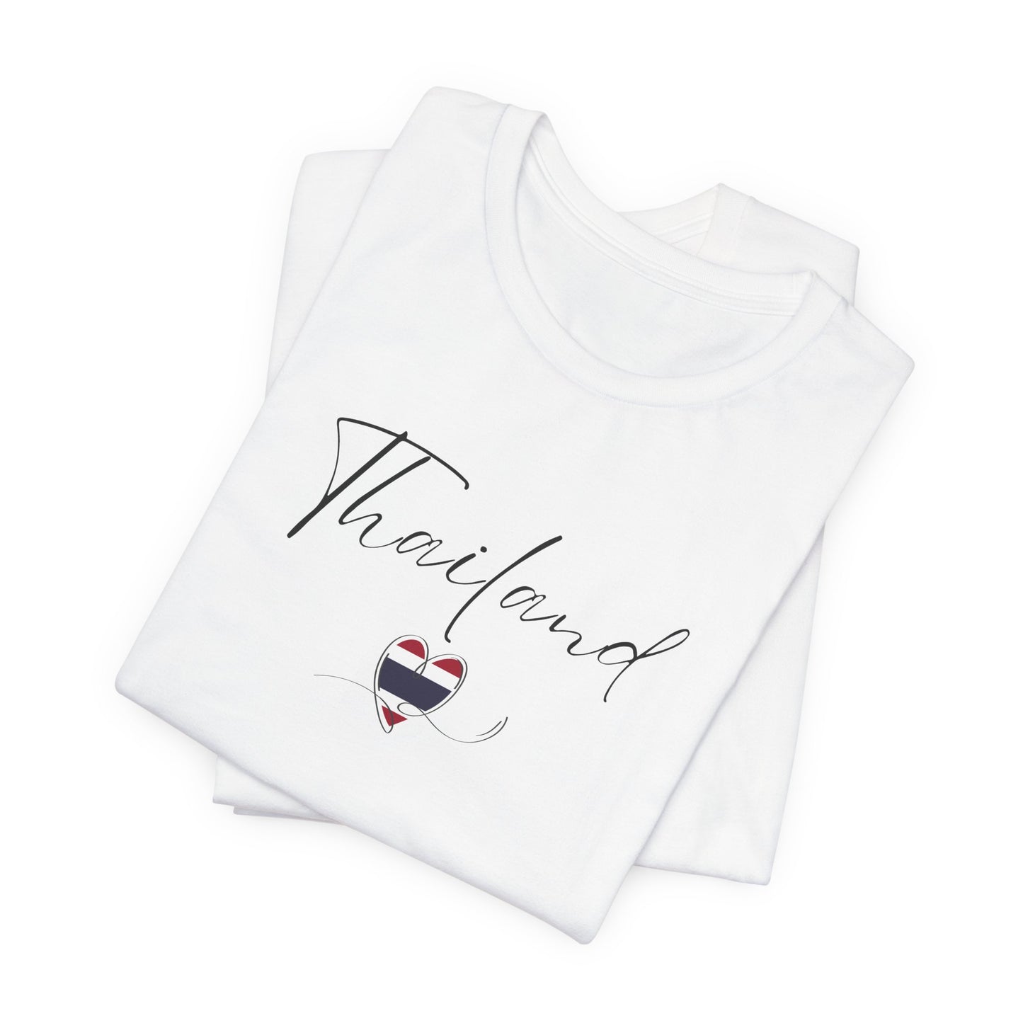 Thailand Flag Unisex Jersey Short Sleeve Tee