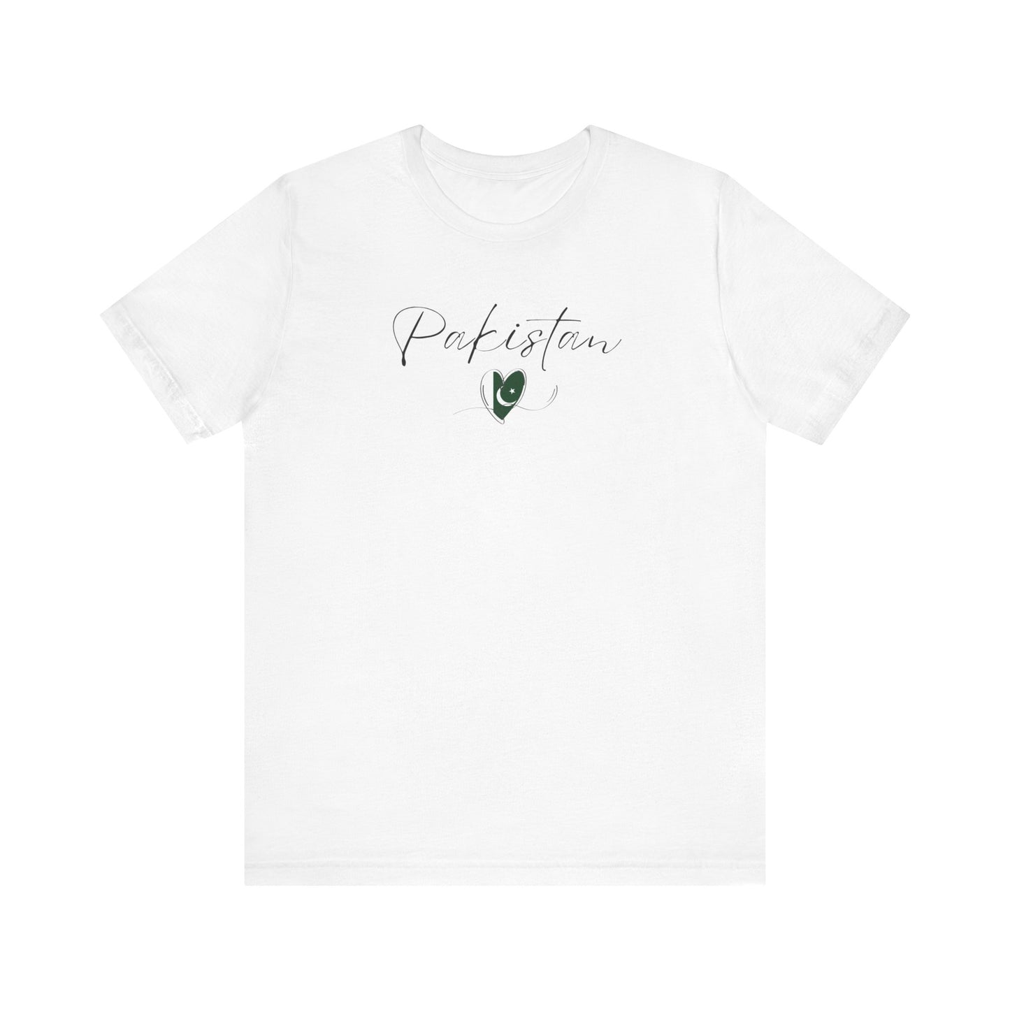 Pakistan Flag Unisex Jersey Short Sleeve Tee