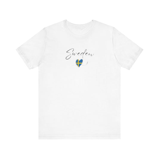 Sweden Flag Unisex Jersey Short Sleeve Tee