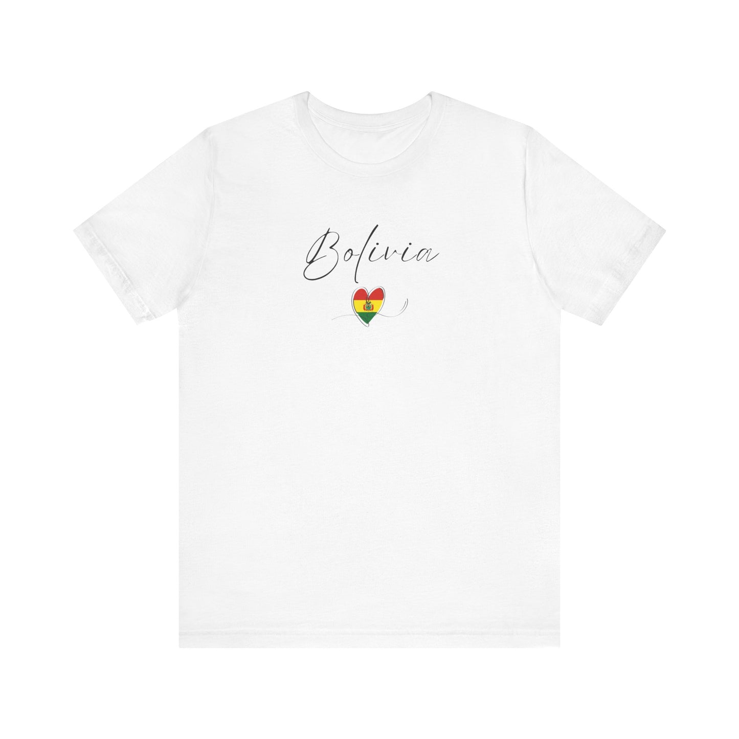 Bolivia Flag Unisex Jersey Short Sleeve Tee