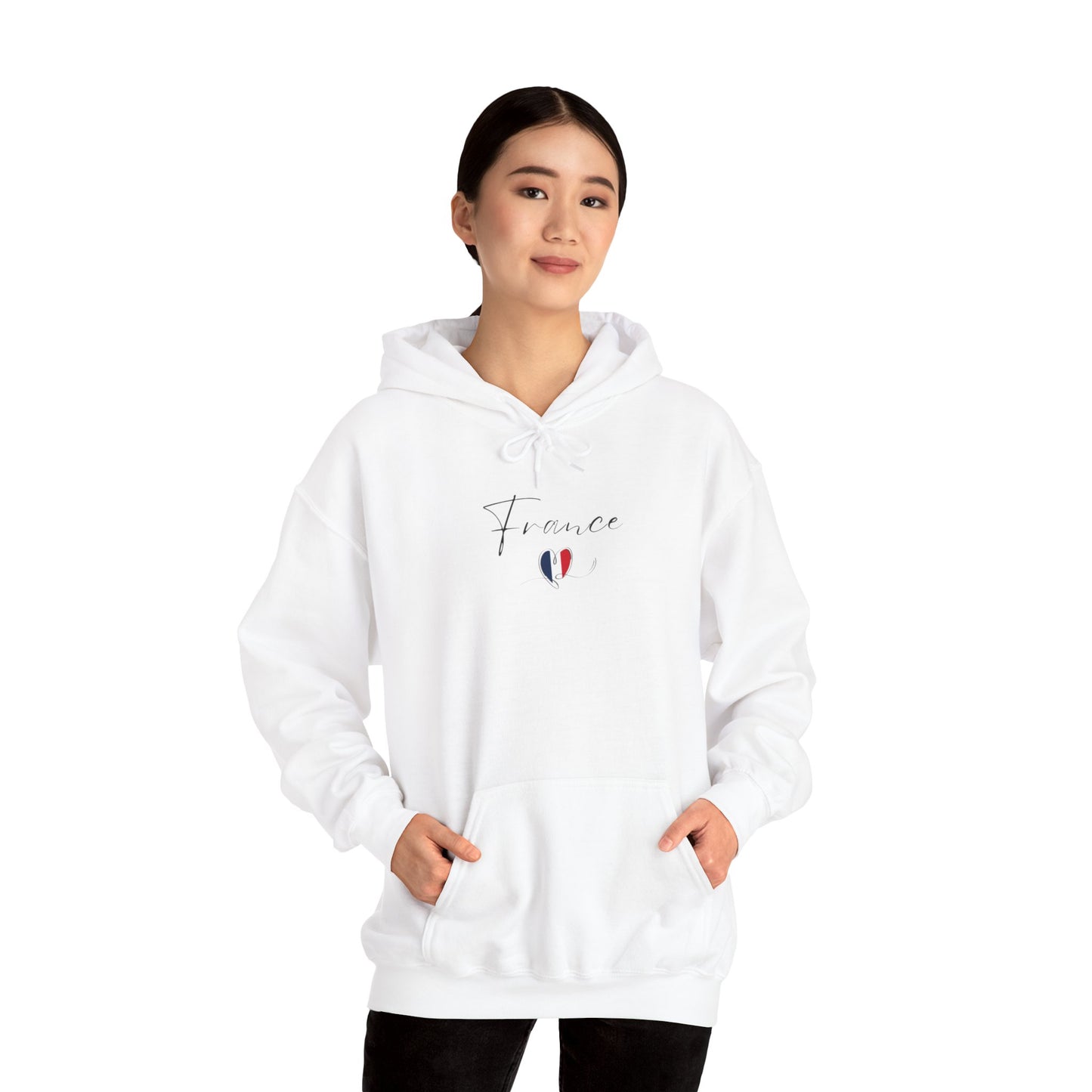 France Flag Unisex Heavy Blend™ Hooded Sweatshirt