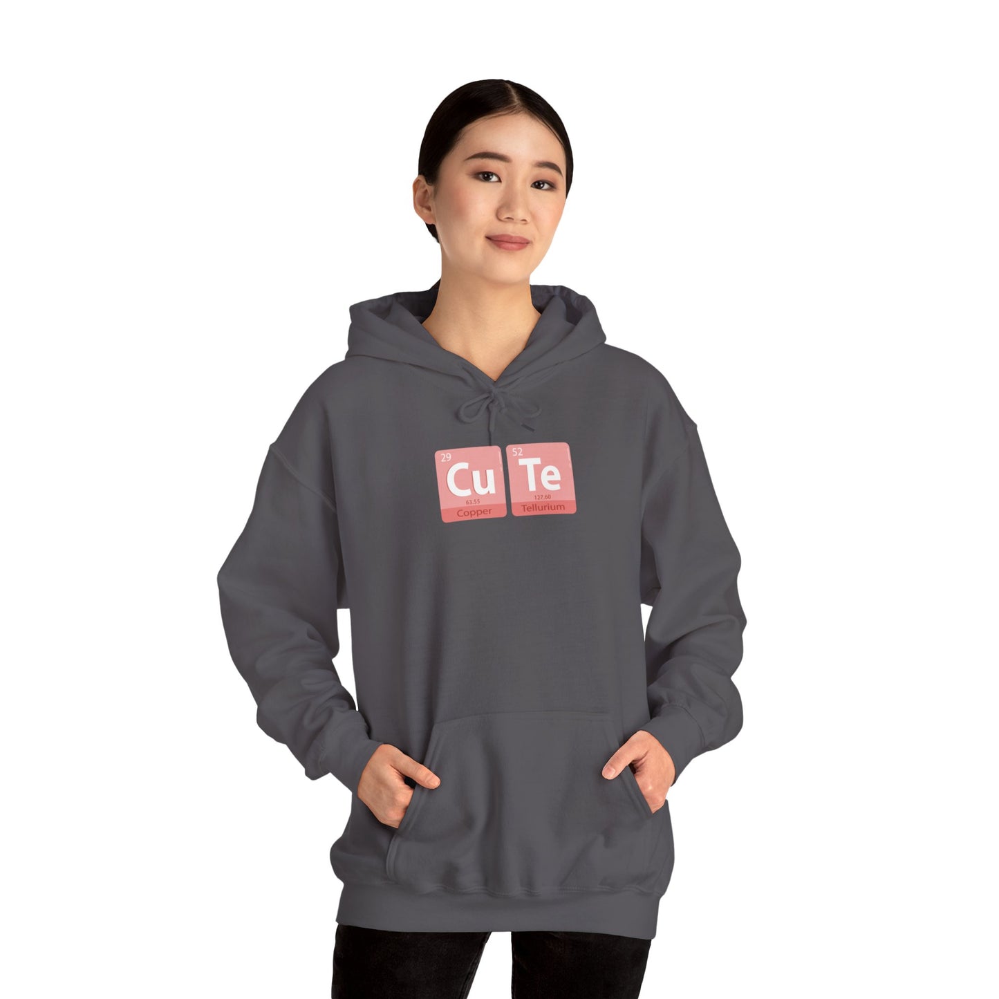Cute Periodic Table Heavy Blend™ Hooded Sweatshirt
