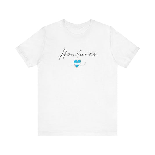 Honduras Flag Unisex Jersey Short Sleeve Tee