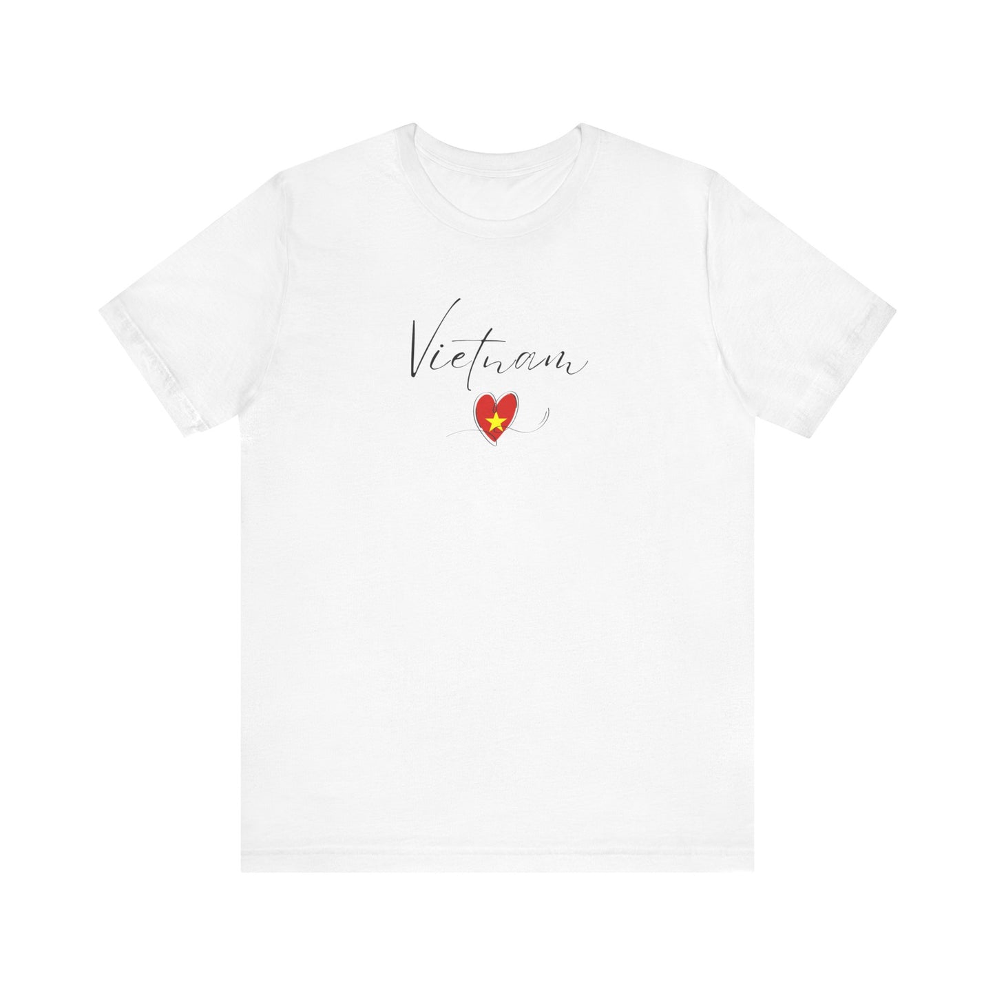 Vietnam Flag Unisex Jersey Short Sleeve Tee