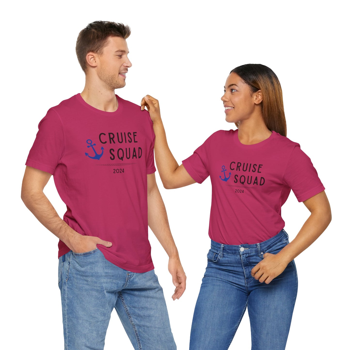 Blue Cruise Squad 2024 Unisex Jersey Short Sleeve Tee