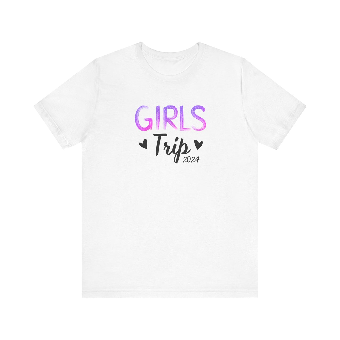 Pink/Purple Girls Trip 2024 Jersey Short Sleeve Tee