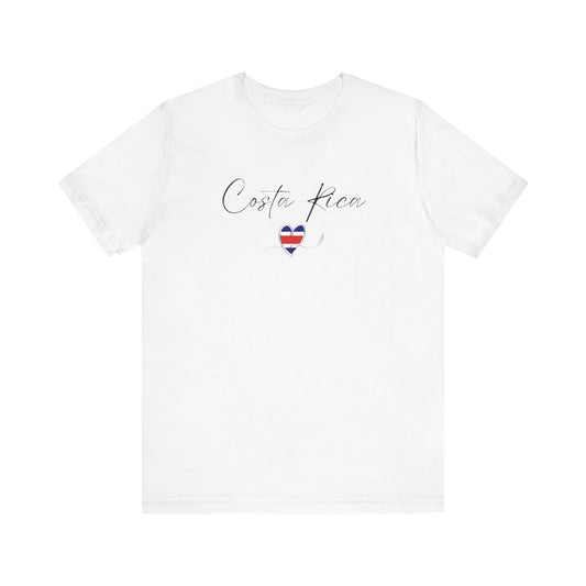 Costa Rica Flag Unisex Jersey Short Sleeve Tee
