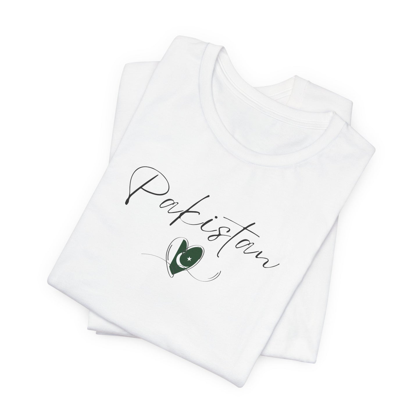 Pakistan Flag Unisex Jersey Short Sleeve Tee