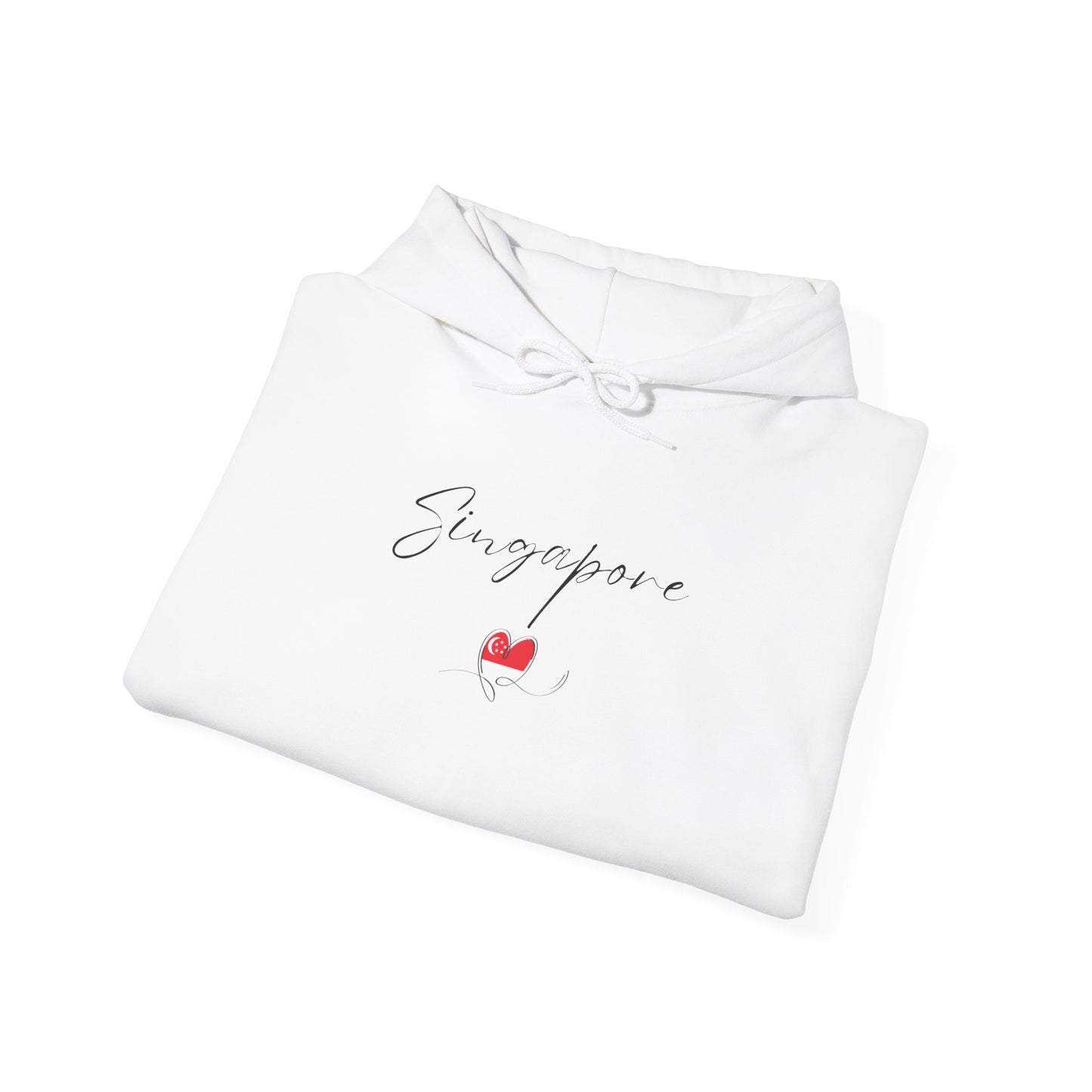 Singapore Flag Unisex Heavy Blend™ Hooded Sweatshirt