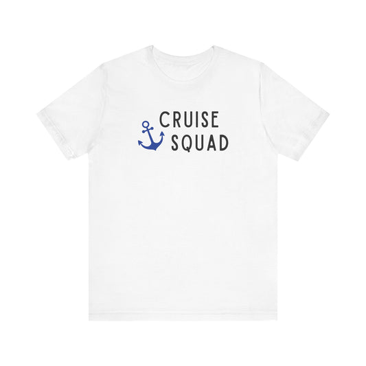 Blue Cruise Squad Unisex Jersey Short Sleeve Tee