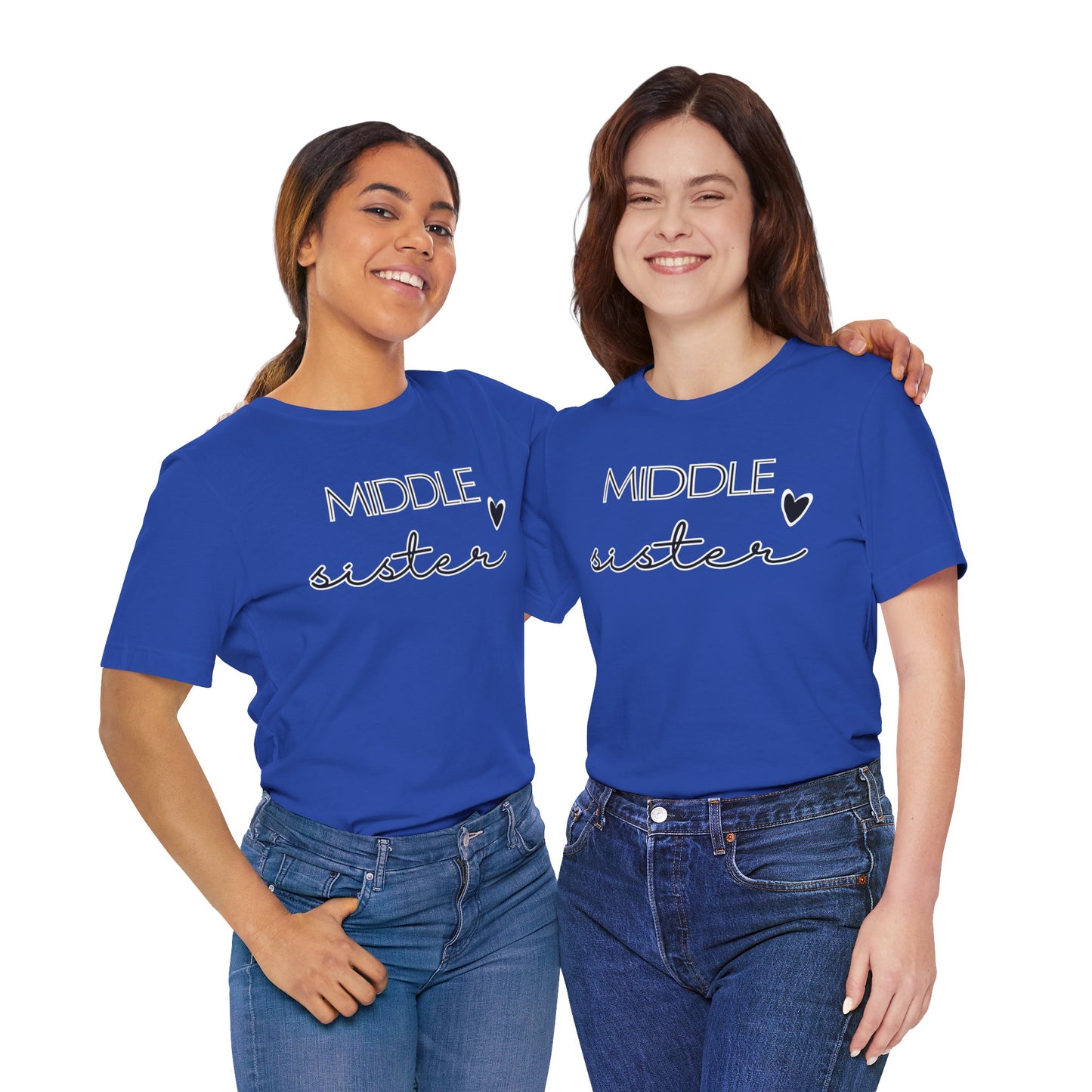 Middle Sister Jersey Short Sleeve Tee